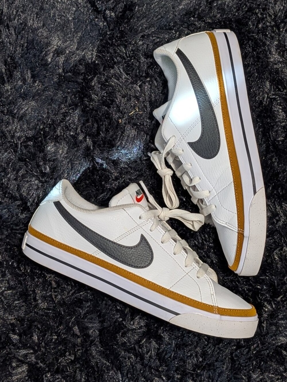 Nike Court Legacy Next Nature White Desert Ochre Sneakers Women’s Size 9
